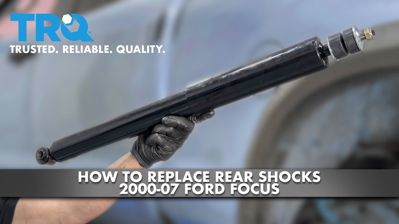 How to Replace Rear Shocks 2000-07 Ford Focus