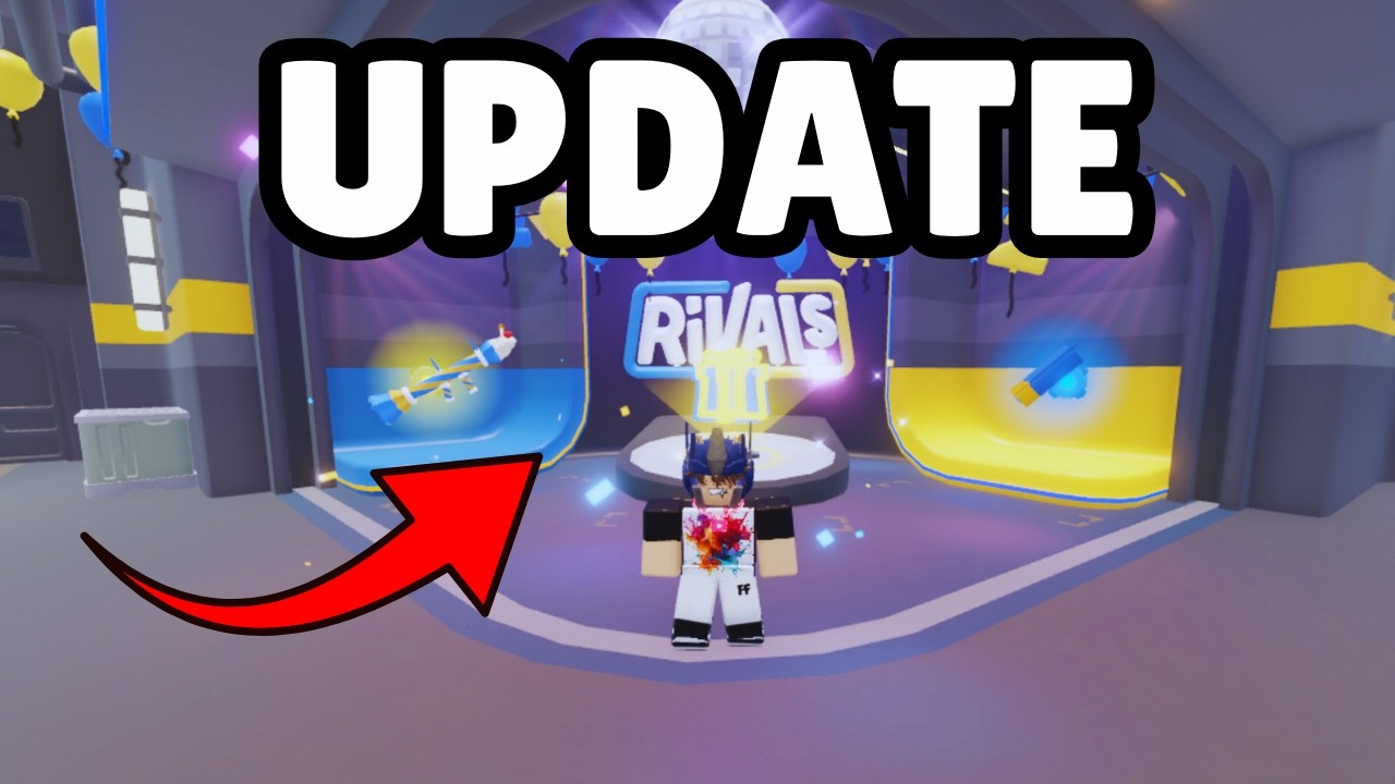Новое праздничное обновление в Roblox Rivals