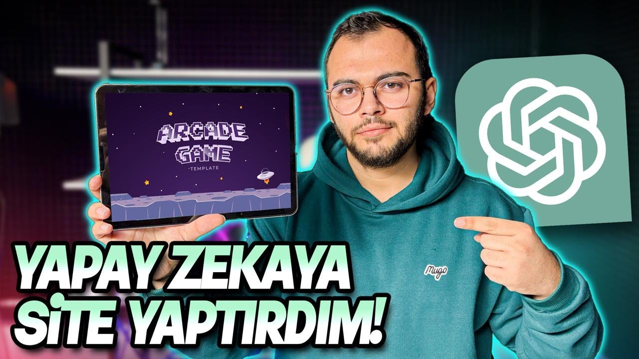 Yapay zeka ile websitesi yaptım! ChatGPT Canvas