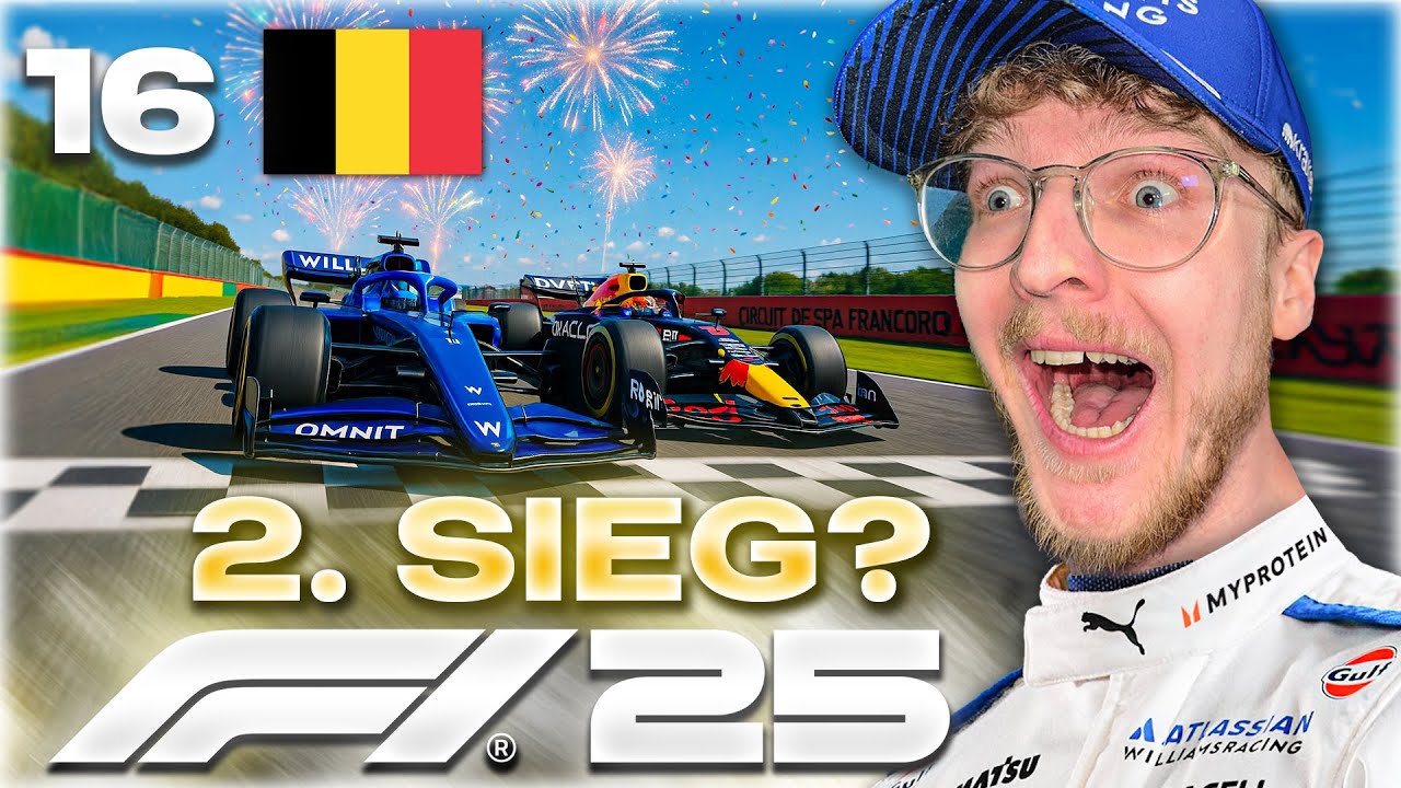 Der 1. SPRINT SIEG für WILLIAMS in SPA? - Williams 110er KARRIERE Folge 16 | CutterLukas
