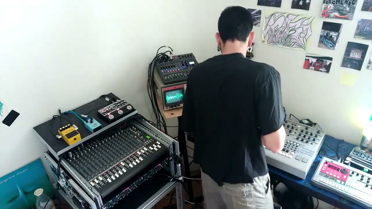 Live Tribe - Yamaha Rs7000 - Korg er1 - Boss re202 - Mackie vlz 1604 pro...