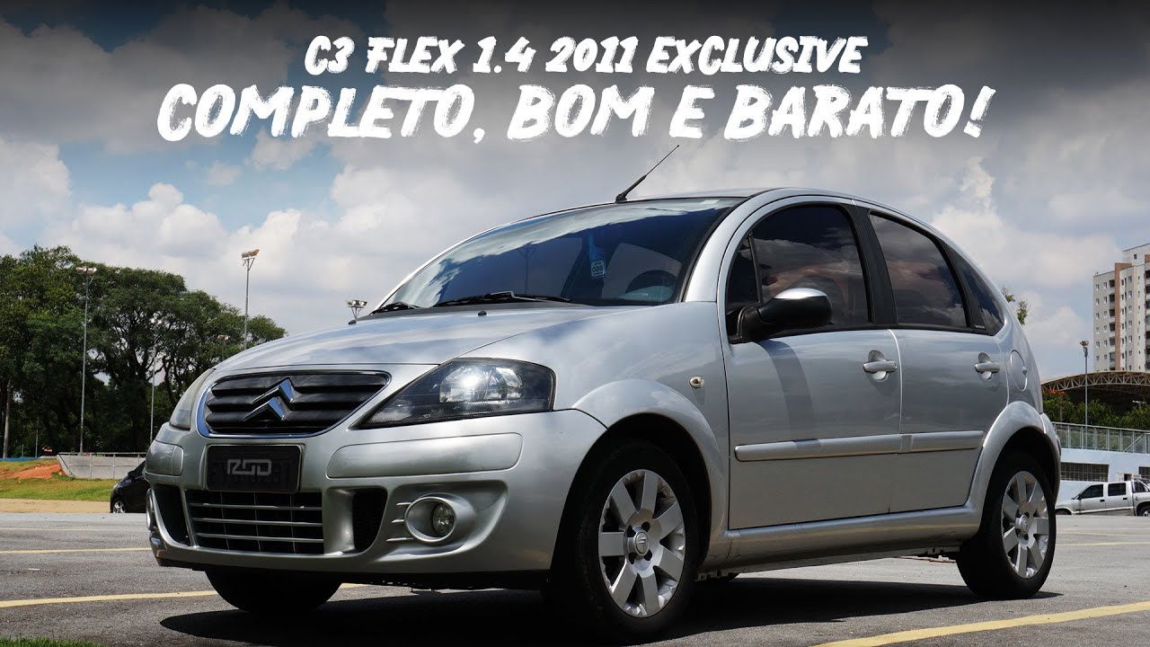 Citroen C3 Flex 1.4 2011 Exclusive - VALE A PENA EM 2020? (Carro completo até 20 mil)