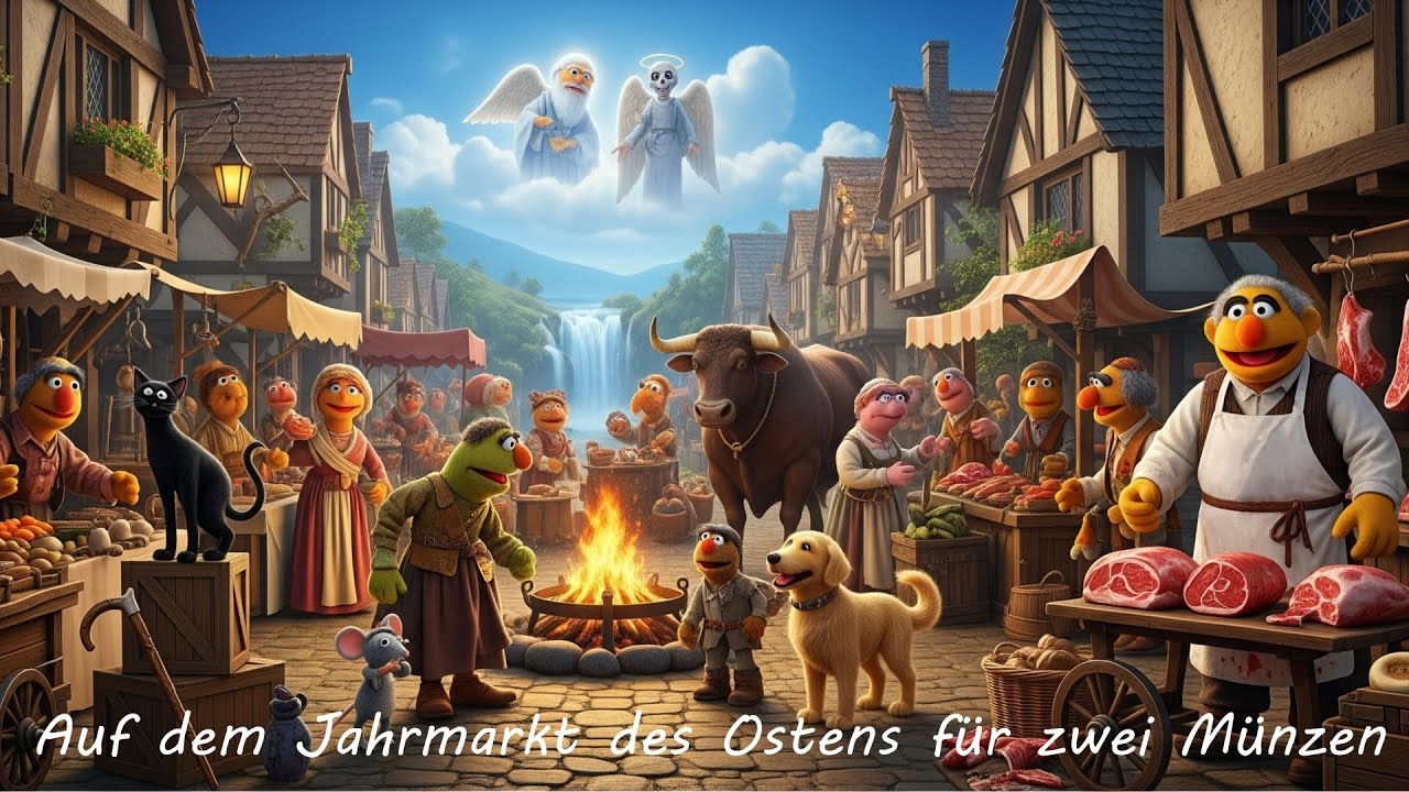 Auf dem Jahrmarkt des Ostens | Deutsches Cover von Angelo Branduardi | Alla fiera dell'est