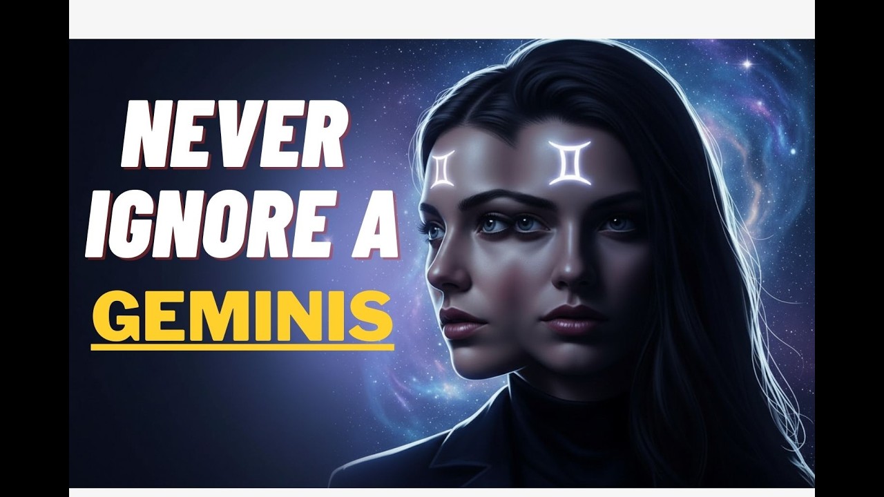 “THE 5 THINGS THAT HAPPEN WHEN YOU IGNORE A GEMINI — THE 5TH WILL SURPRISE YOU ♊🔥”