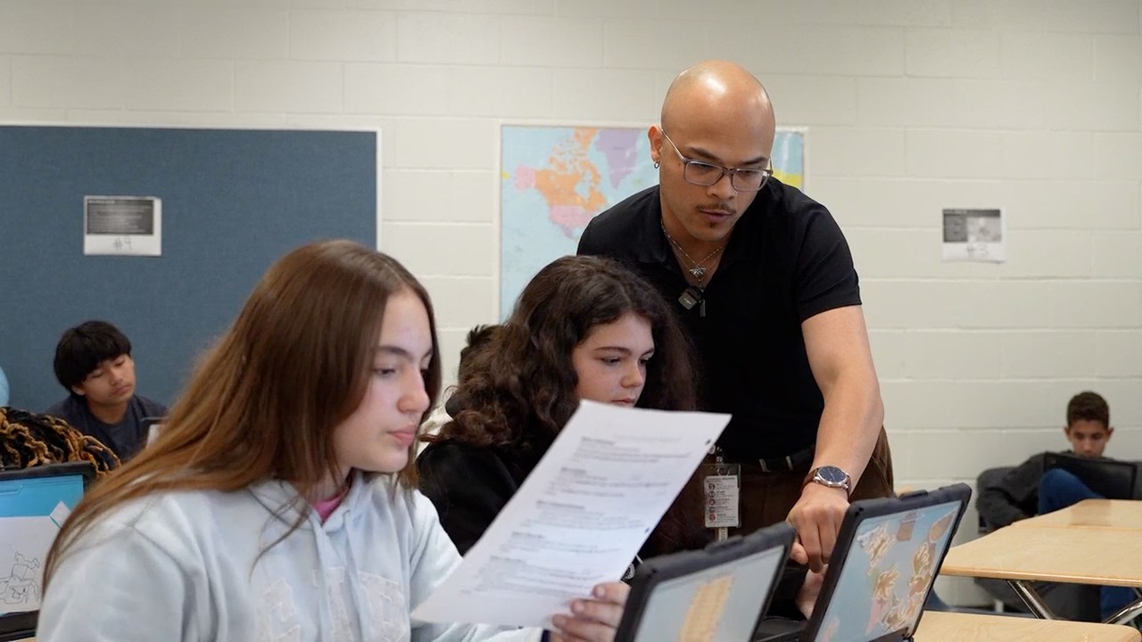 First Year Teacher Makes Positive Difference