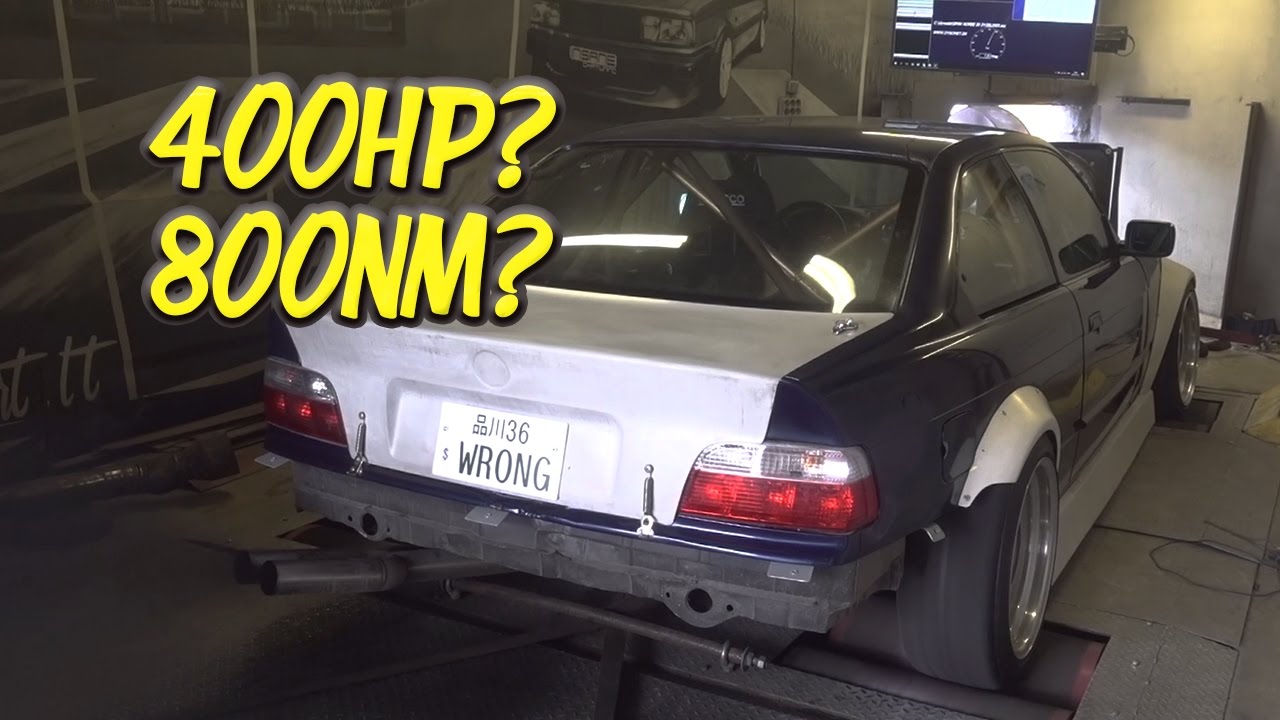 Wrong36 dyno run - E36 diesel coupe