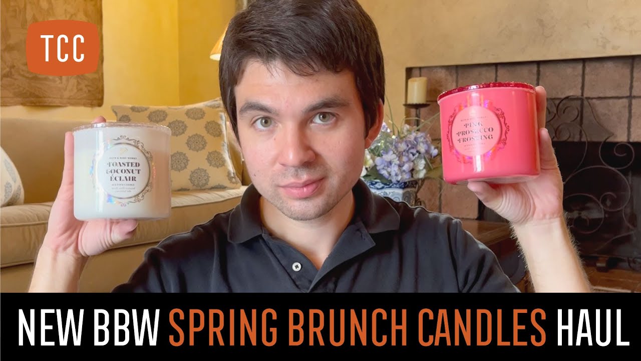 NEW Spring BRUNCH Candle Haul + Gingham Love &ndash; Bath & Body Works