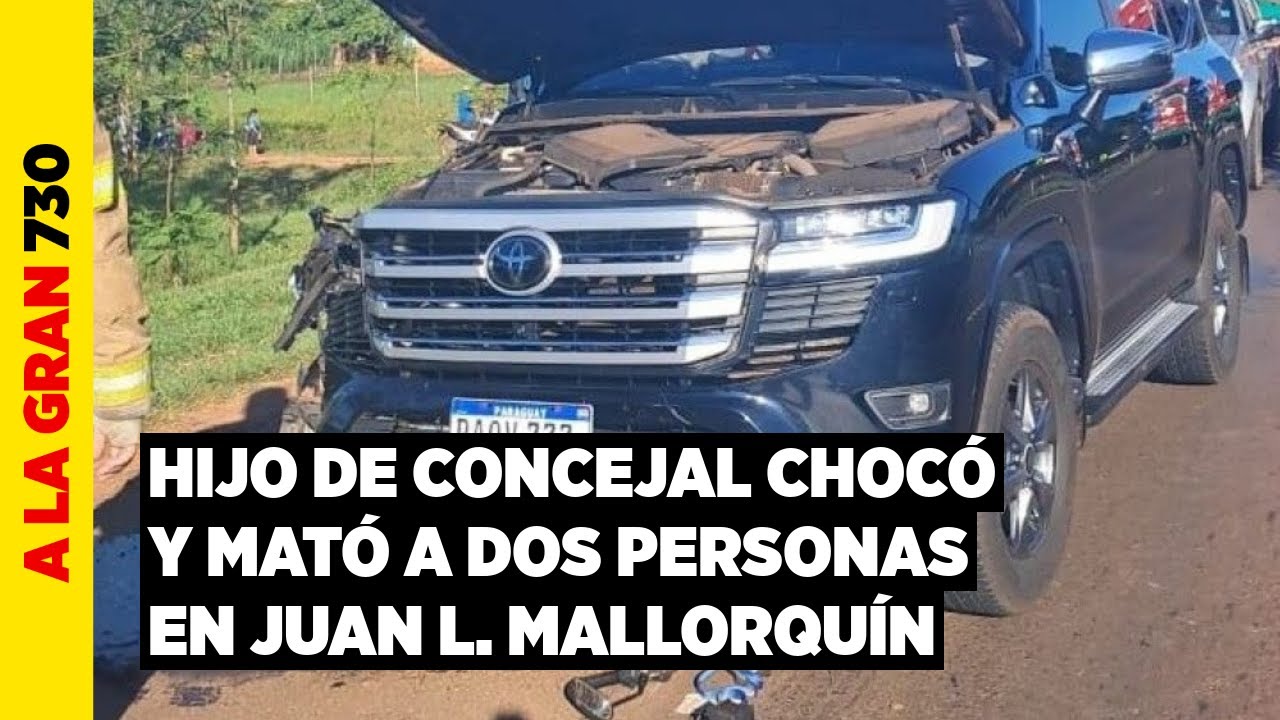 Menor al volante causó fatal choque: familiar de fallecidos apunta irresponsabilidad de los padres