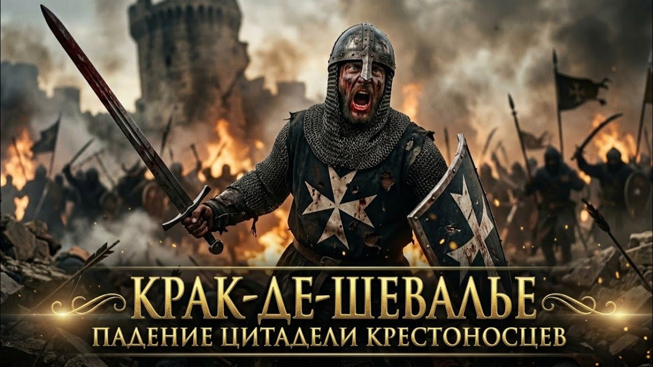 Конец эпохи КРЕСТОНОСЦЕВ: Как пал НЕПРИСТУПНЫЙ Крак-де-Шевалье.