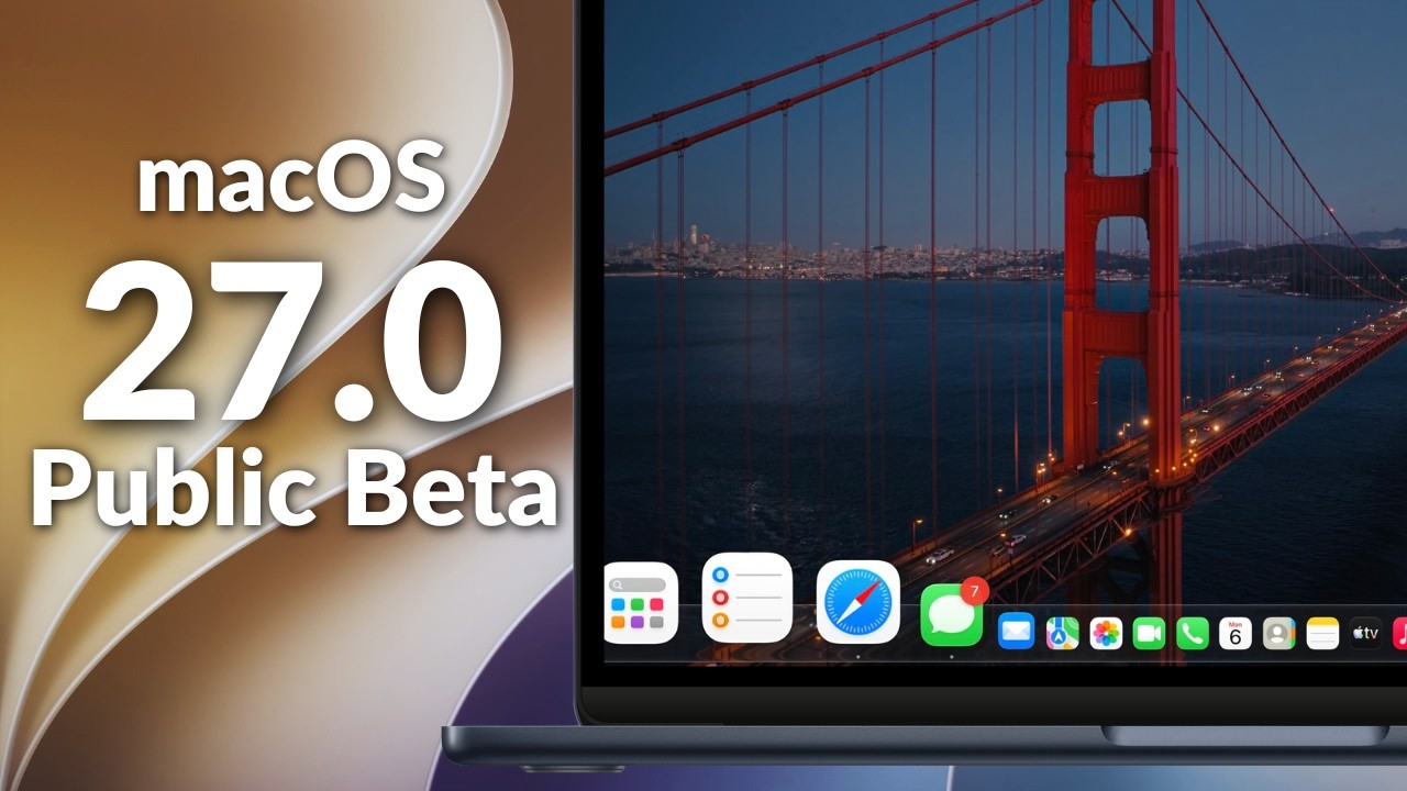 macOS 27 Public Beta 1: Everything Changed (Golden Gate)