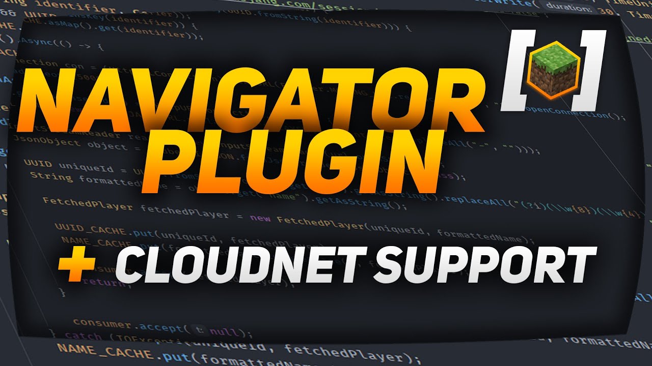 NAVIGATOR mit CLOUDNET PROGRAMMIEREN | JAVA/SPIGOT | CloudNET Tutorial | JailBreaker