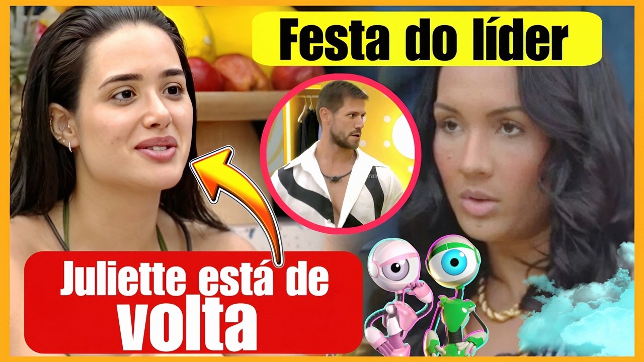 🔥 BBB 26: Jordana diz que Maxiane é a NOVA JULIETTE + Festa do LÍDER + Barrado do BAILE - 18/02/26
