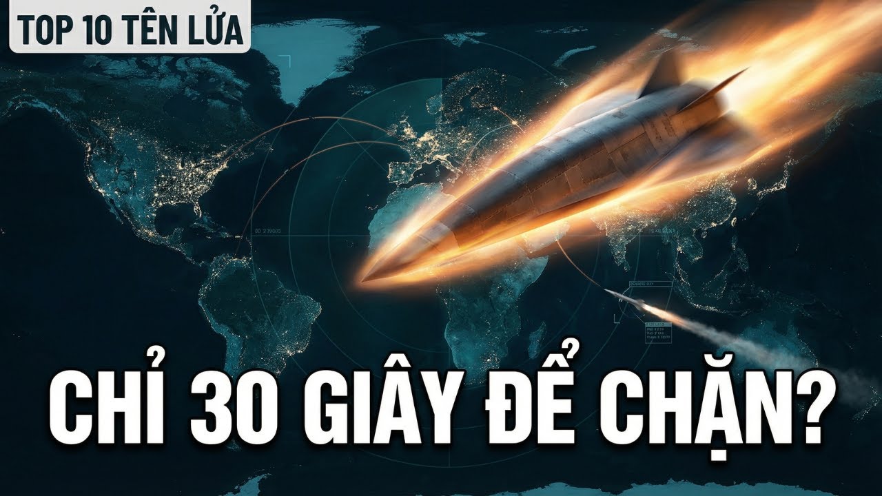 Top 10 Tên Lửa Tầm Xa: Vì Sao Hệ Thống Đánh Chặn Ngày Càng Bất Lực? | Hồ Sơ Quân Giới