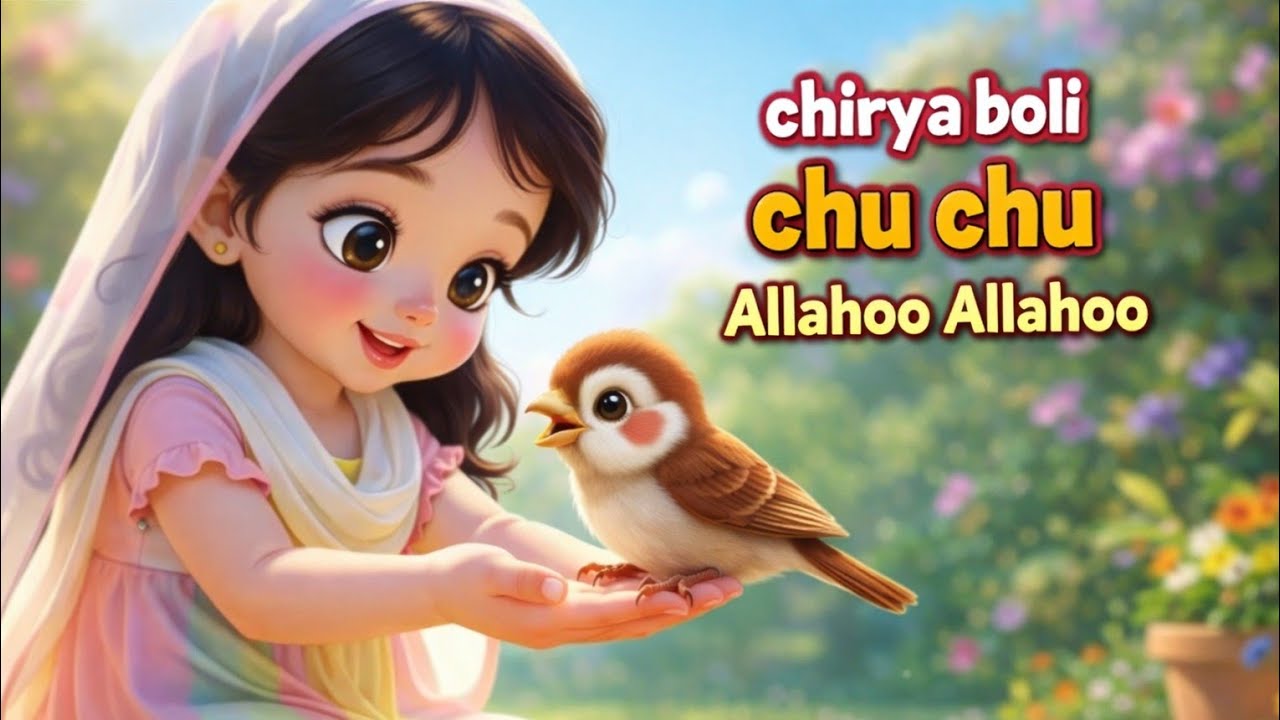 Chirya Boli Chu Chu Chu | Allahoo Allahoo | Islamic Lullaby For Kids | IsLami Lori