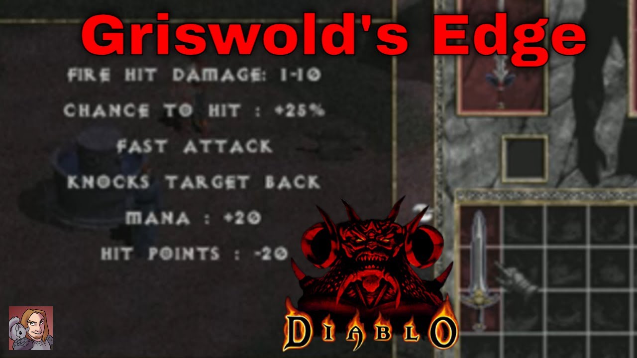 Diablo 1 Unique Items (Griswold's Edge)