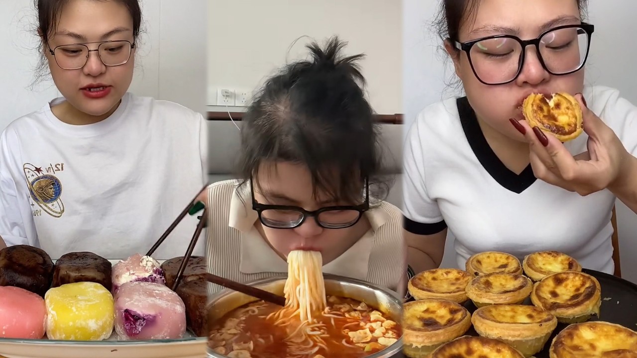 Mukbang food challeng new with real sound #d9mukbang #mukbang