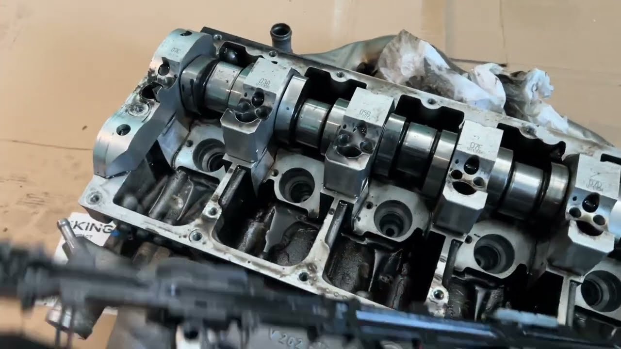 Ремонт після ремонту. Для початку треба зняти мотора. Volkswagen Touareg 