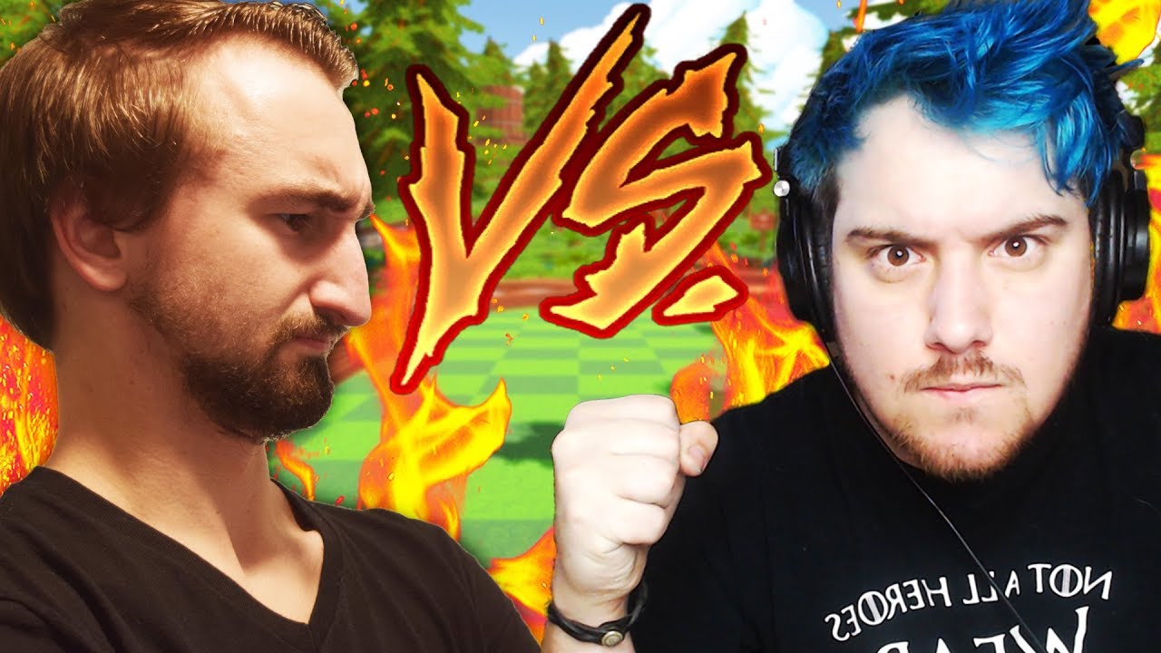 1VS1 SHOWDOWN IN GOLF WITH FRIENDS
