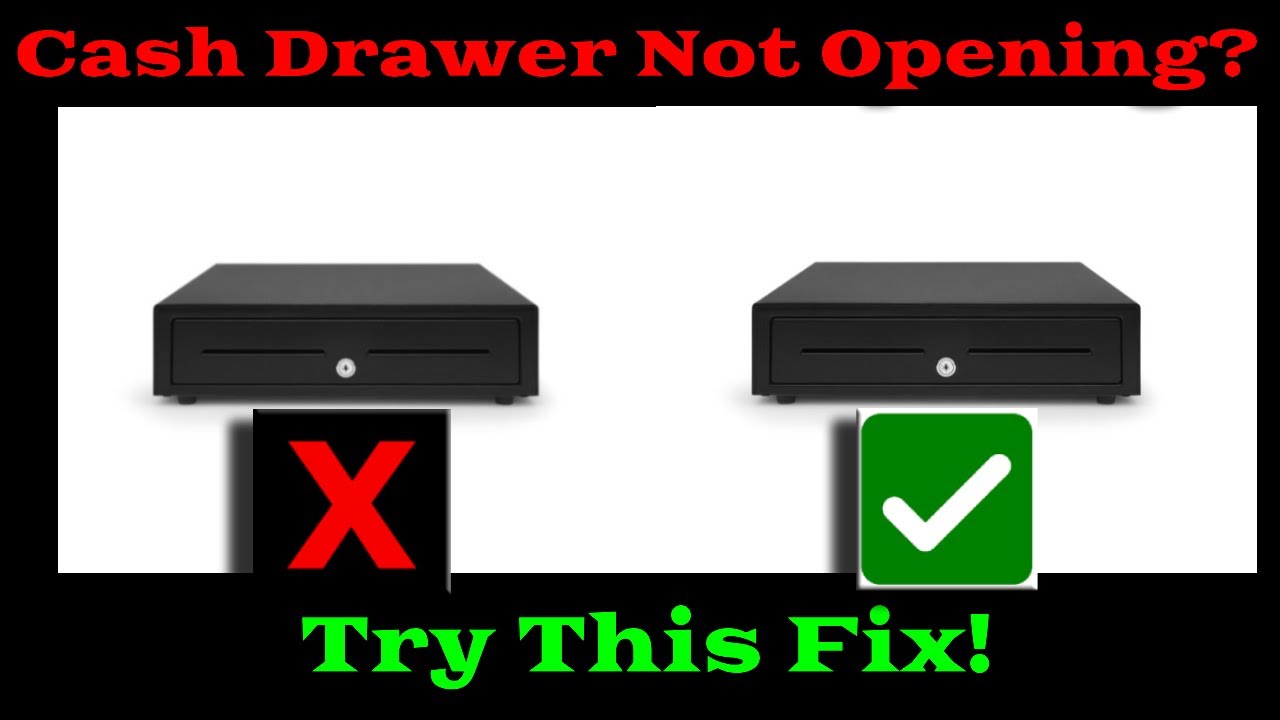 Cash Drawer not opening? Try this!