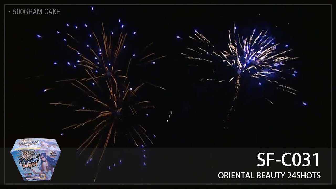 SKYSONG FIREWORKS | SF-C031 Oriental Beauty 24Shots
