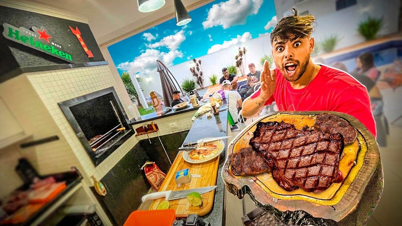 Passamos Dos Limites No Primeiro Churrasco na Casa Nova * Meus amigos são incríveis *