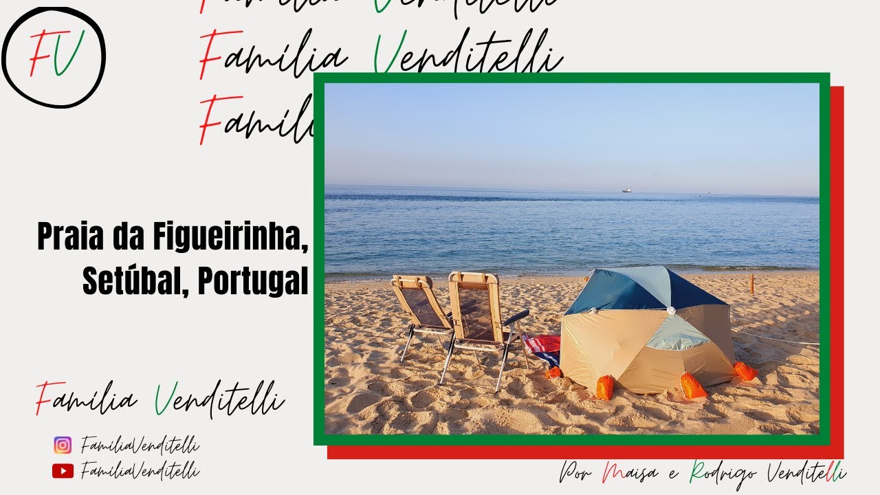 #108 vídeo - Praia da Figueirinha, Setúbal, Portugal