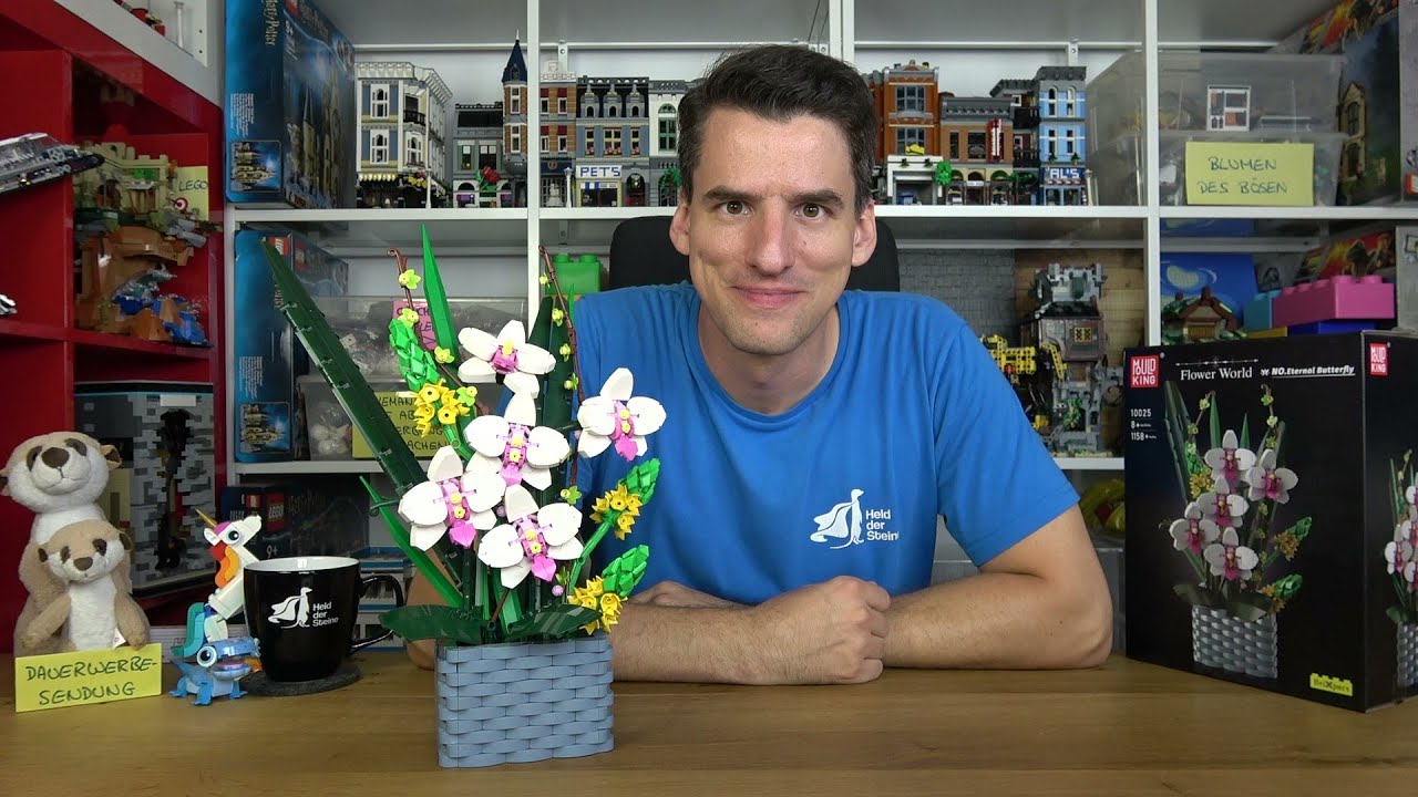 Der Floristik-Held! Mould King® 10025 Orchidee