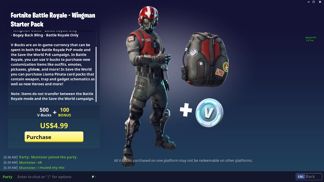 How to get the new Wingman Starter Pack! (Fortnite: Battle Royale)