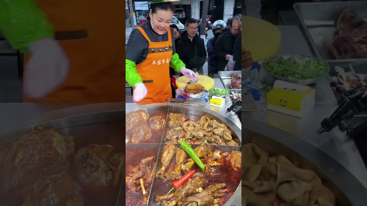 Ẩm thực đường phố chợ đêm Trung Quốc nhìn thấy đã thèm rồi 