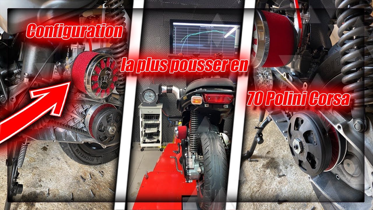 CONFIGURATION LA PLUS POUSSER POLINI CORSA VS TOP PERF BLEU RACING