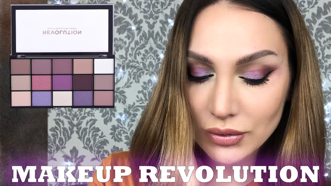 ЯРКИЙ макияж c палеткой MAKEUP REVOLUTION
