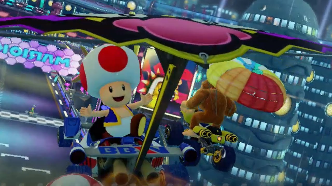Mario Kart 8 - Bell Cup - Mirror Mode (Toad Gameplay)