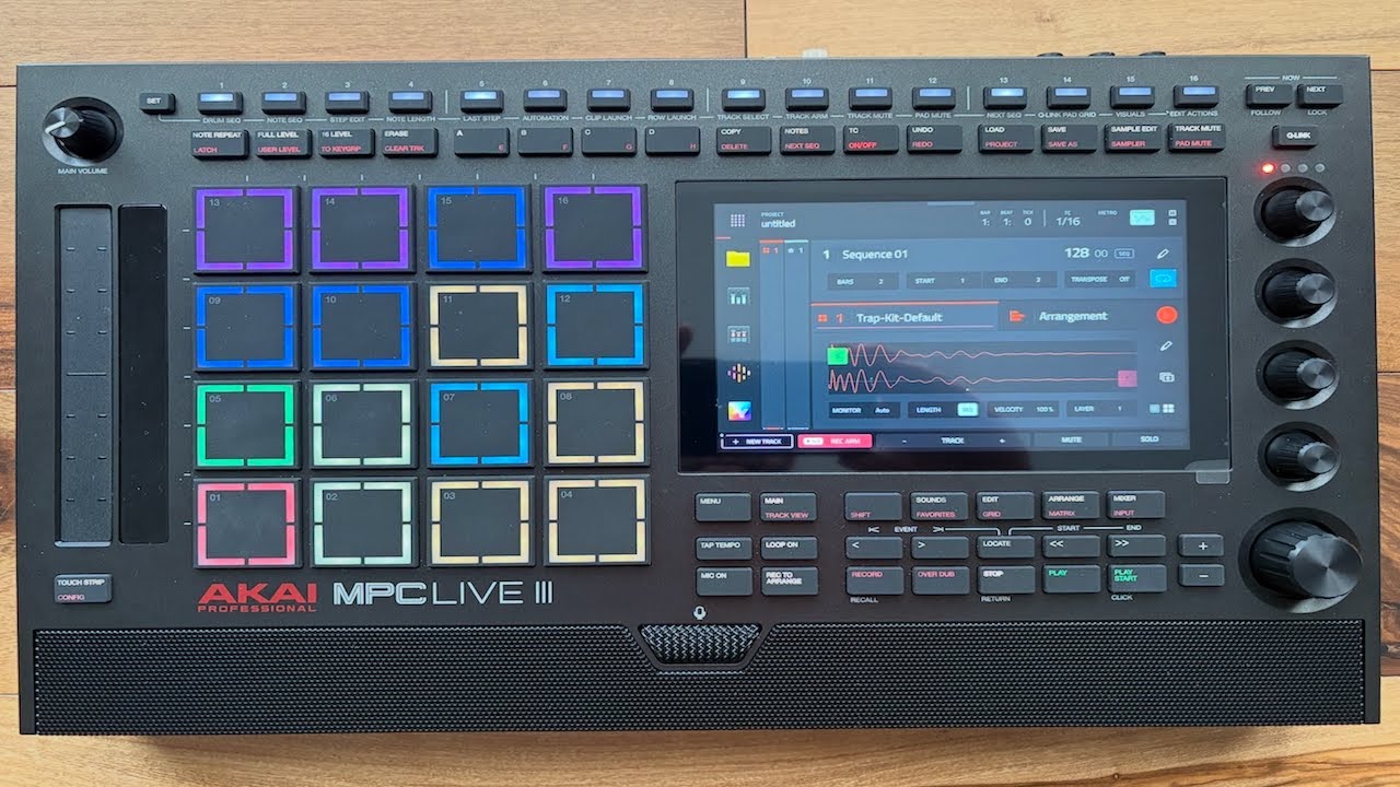 Создание битов с помощью секвенсора MPC Live 3 Step Sequencer
