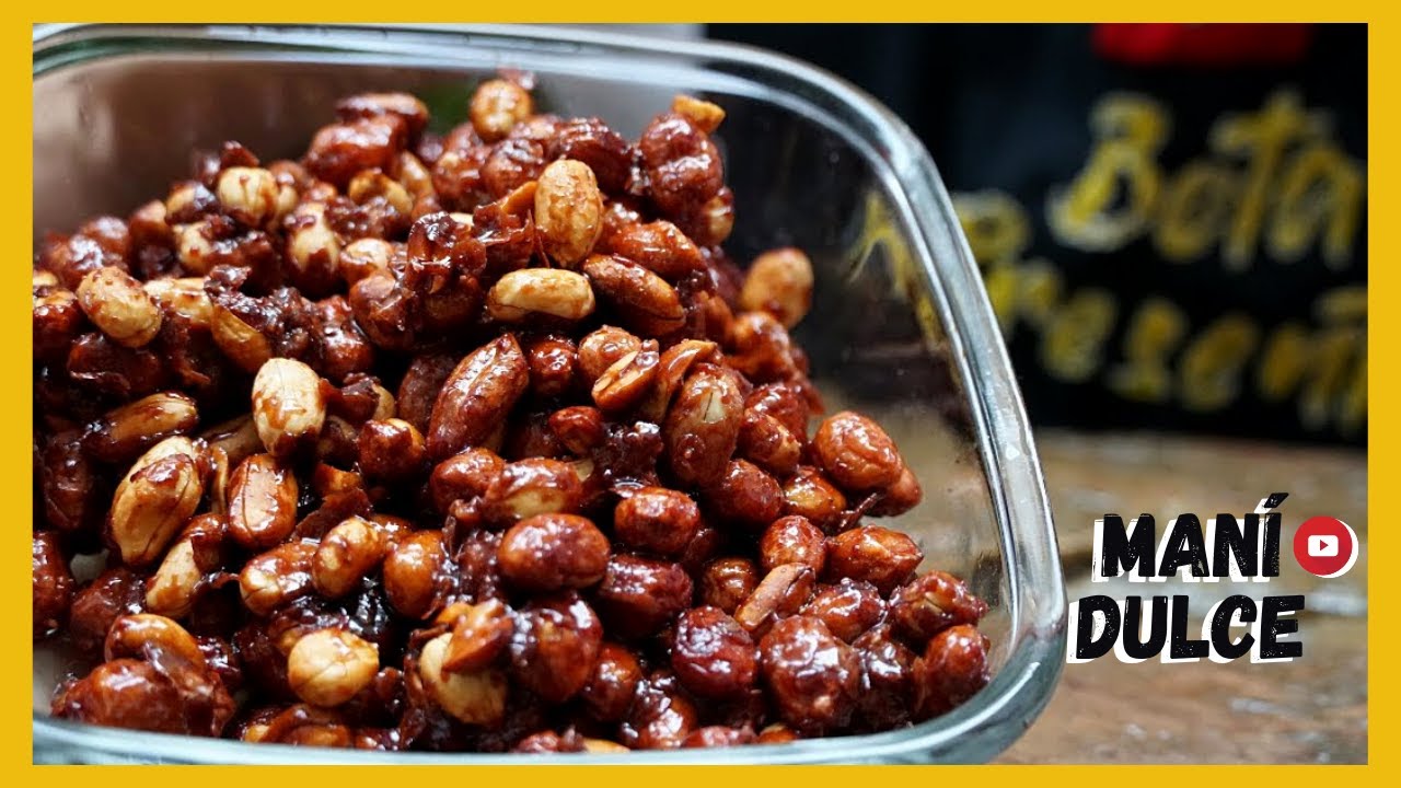 como HACER MANI DULCE 🥜 MANI CONFITADO COLOMBIANO
