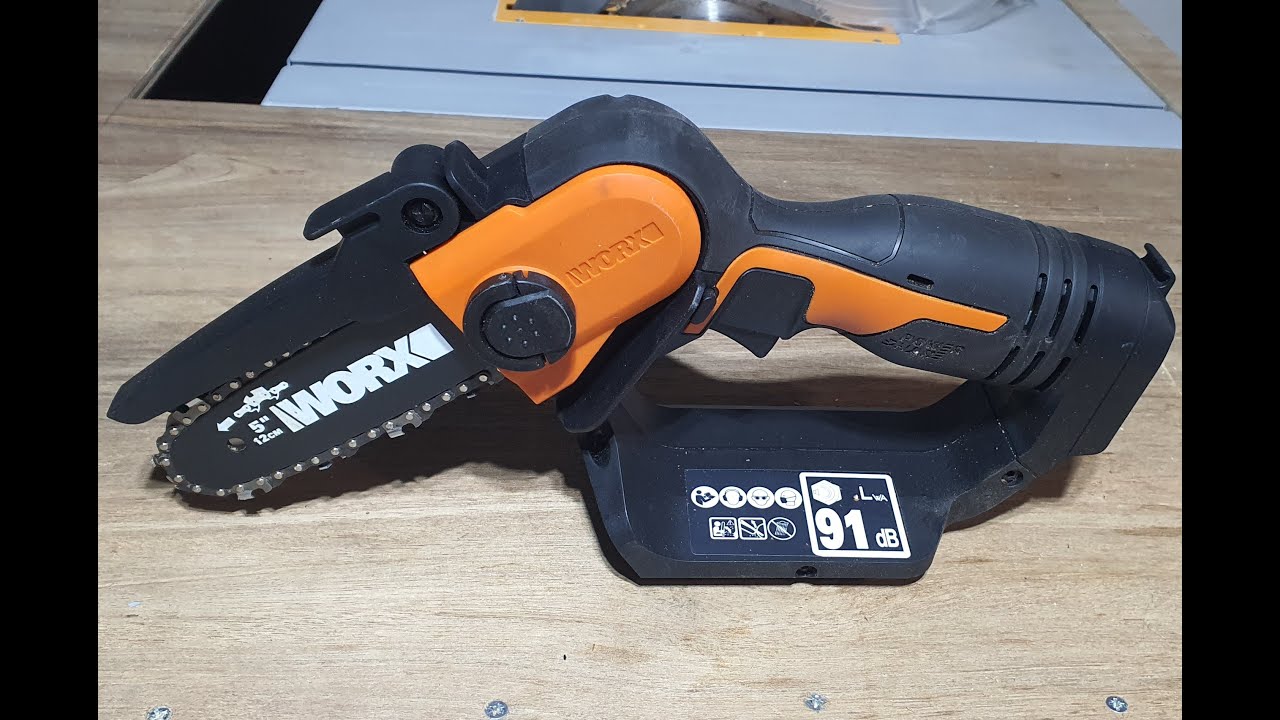 Mikes product review wg324e pruning saw: can it slice through a 7 inch log!?