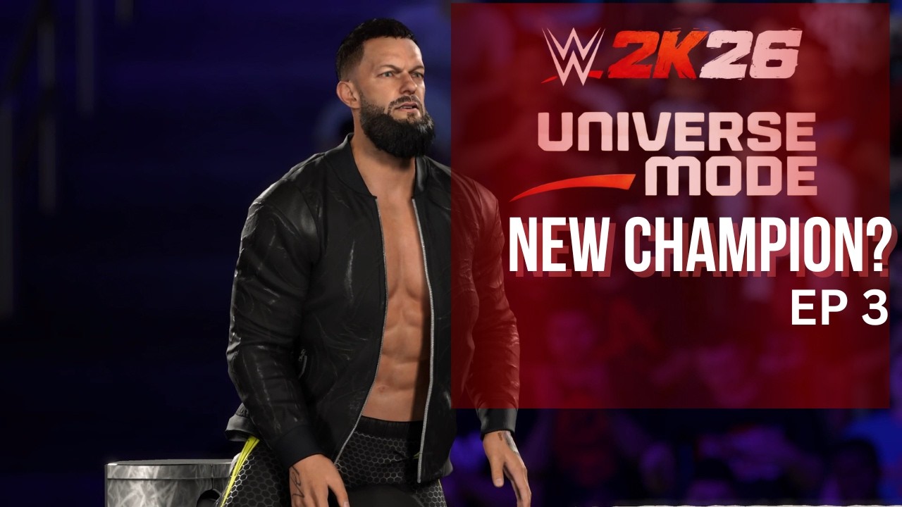 NEW CHAMPION CROWNED?! Finn Bálor vs CM Punk | WWE 2K26 Universe Mode RAW Ep. 3