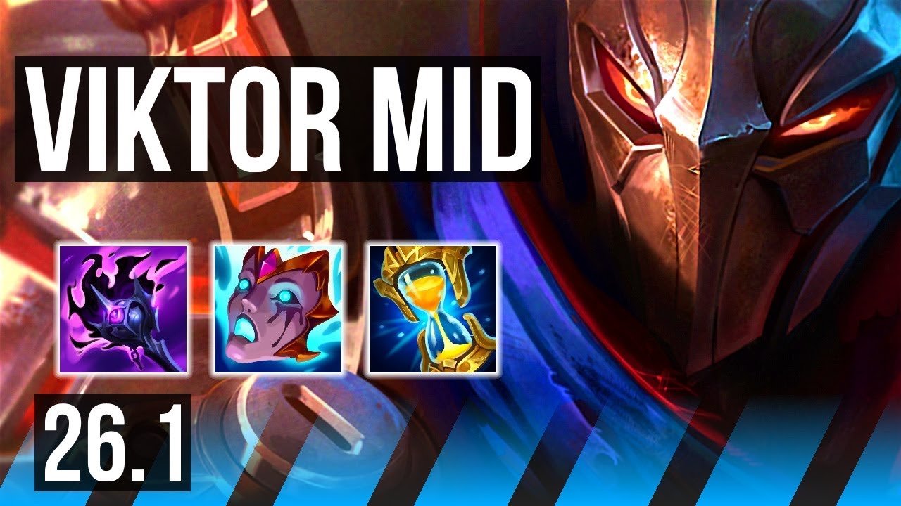 VIKTOR vs SYNDRA (MID) | KR Master | 26.1