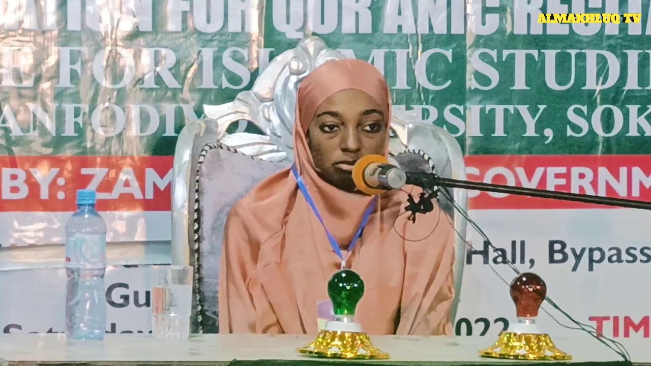 Maimuna Hussain from FCT 60 Hzb (Tafseer) 37th National Qur'anic Recitation Competition @Zamfara