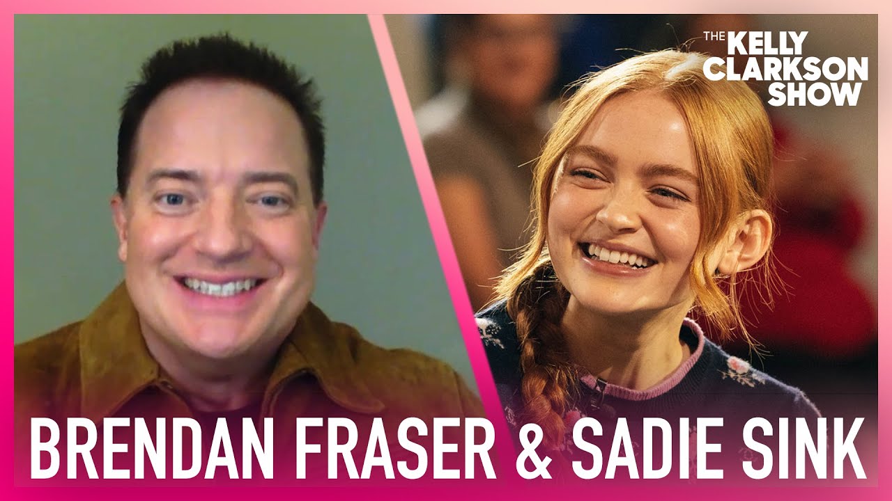 Brendan Fraser & Sadie Sink Share Christmas Traditions: Cookie Decorating & Full-Contact Karaoke