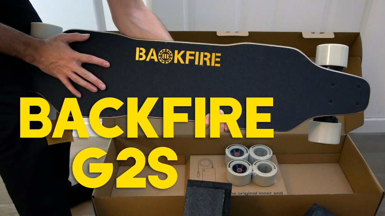 Unboxing du Backfire G2s - Skate électrique