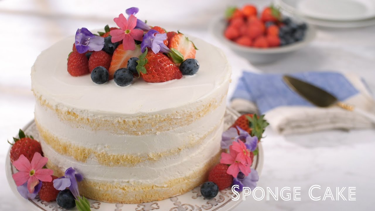 Sponge Cake | Electric Oven NB-H3801 (Asia) [Panasonic]
