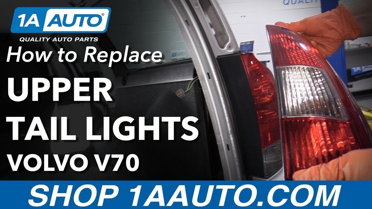 Как заменить верхние задние фонари на Volvo V70 00-07