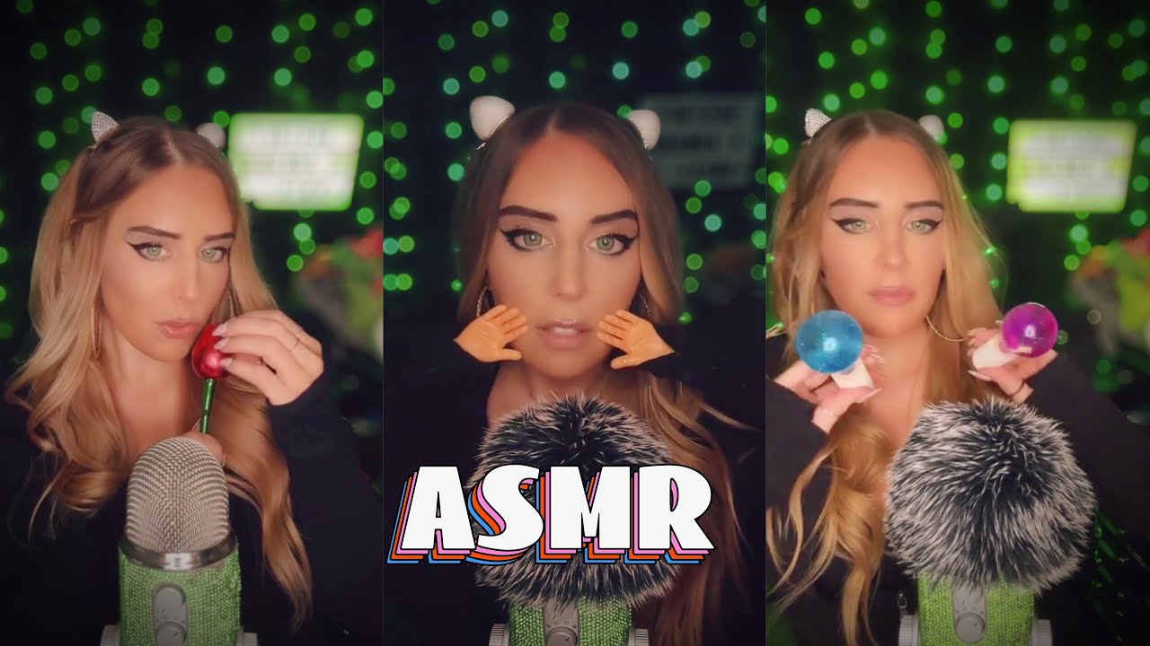 ASMR ✨ Relaxing live replay | Clicky whispers, mouth sounds, tapping, scratching & more for TINGLES