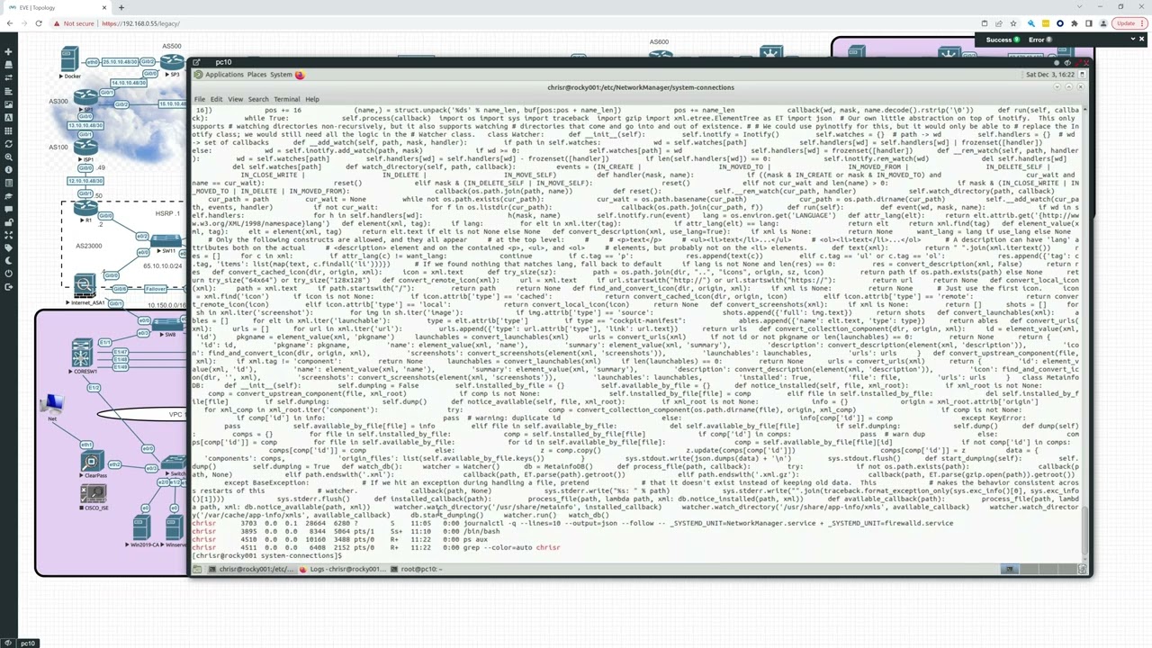 Intro to Linux - Rocky Linux 9 - Process management - kill, top, ps