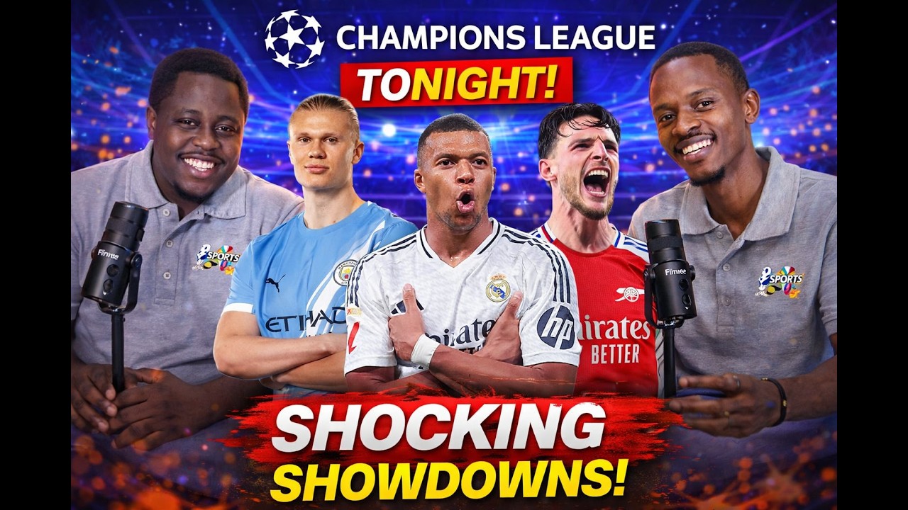 Champions League Today : SHOCK Predictions for Man City vs RMCF, Arsenal vs B04 & Chelsea vs PSG!