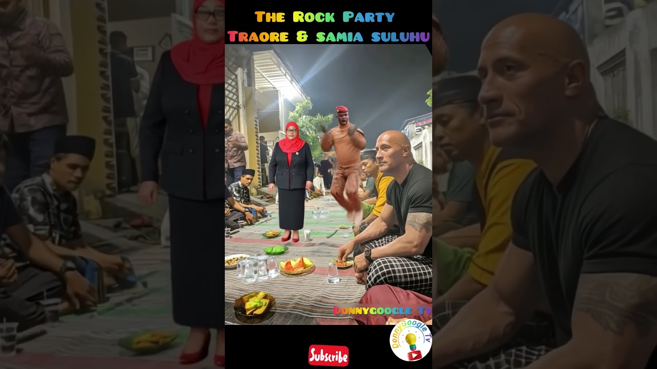 The Traor&eacute; and Samia Suluhu and The Rock Effect: Decoding His Viral Fashion Influence on World