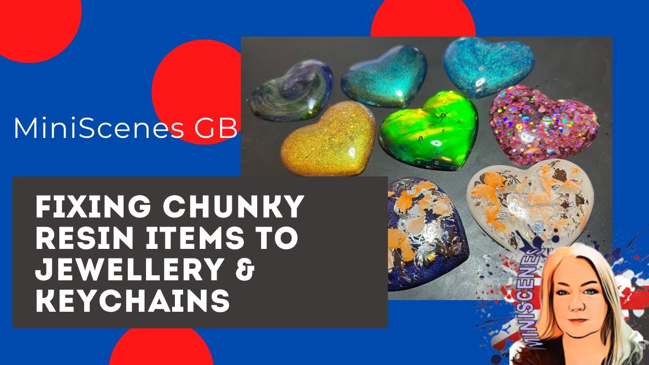 # 29 How to attach Resin creations to keychains and jewellery using various findings