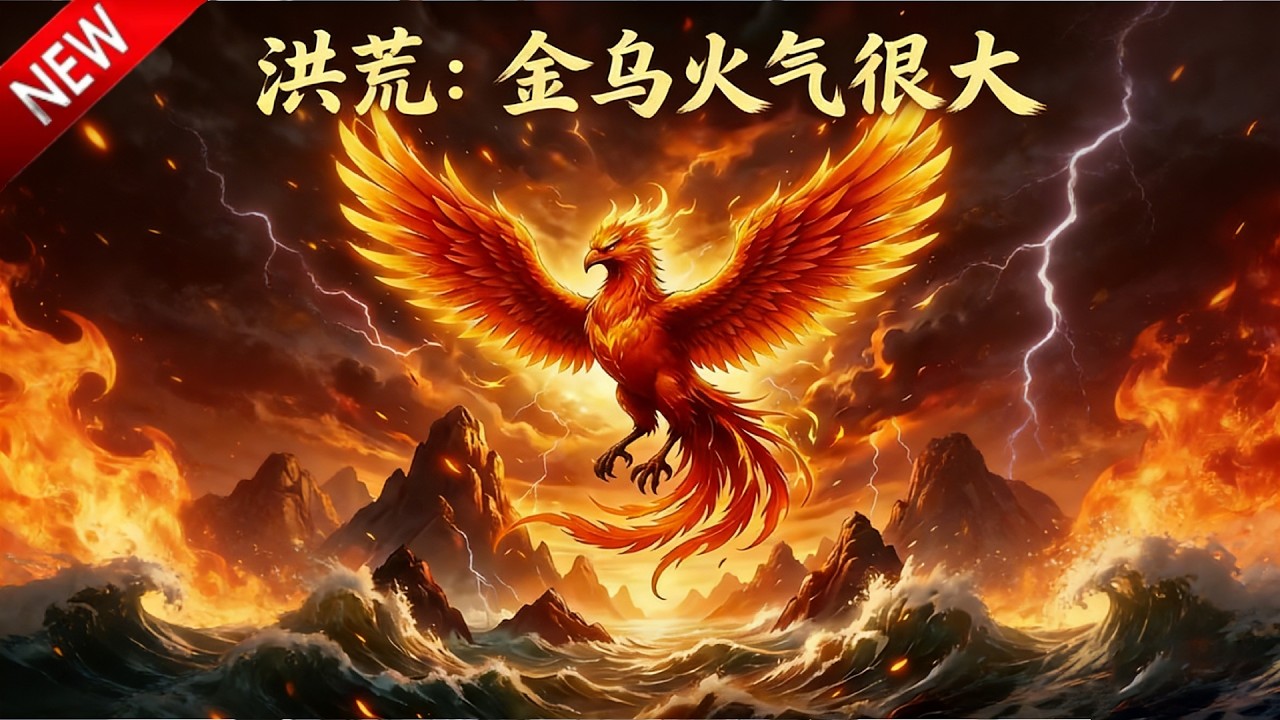 💥【新番上线】残血金乌养伤，以真火碾压挑衅者，破高维阴谋重铸洪荒！《洪荒：金乌火气很大》全集Multi SUB #热血 #漫剧 #动漫魔女