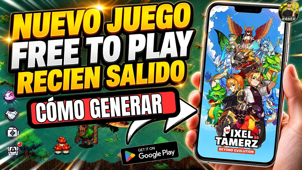 🚀RAPIDO! NUEVO Juego NFT GRATIS recien lanzado con RECOMPENSAS💥NFT FREE TO PLAY 💥PIXEL TAMERZ