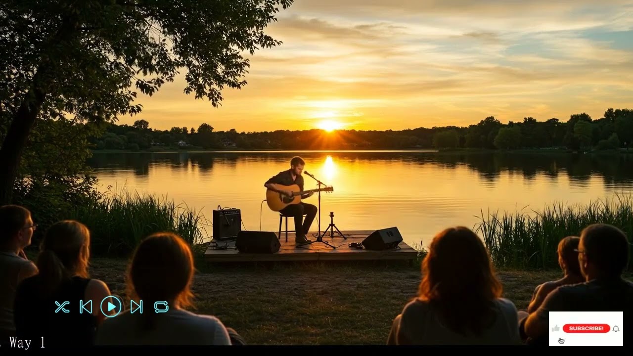 Beneath Soft Night Air – Solo Acoustic Guitar Through Tender Shores And Whispered Dreams